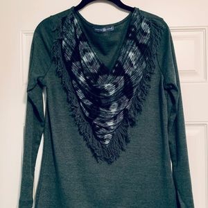 TUNIC with Chiffon Bib